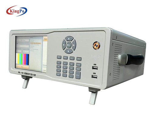 เครื่องกำเนิดสัญญาณวิดีโอแถบแนวตั้งสามแท่งทองเหลืองและพลาสติก IEC62368 RDL-100