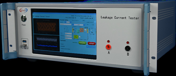 เครื่องทดสอบกระแสการรั่วไหลของพลังงานขนาด 80VA สําหรับมาตรฐาน IEC และ UL หลายอันที่มีช่วง GFCI